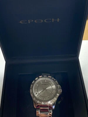 Unisex Silver Tone Epoch Analog Watch  - Image 1 of 4