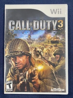  Call of Duty 3 Nintendo Wii 2006 Activision Video Game  Sealed Brand New  - Image 1 of 2