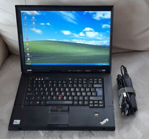 WbcmLgScrn Lenovo Thinkpad T500 Laptop 64Bit XP Pro Office2000 4GBGdBatWkGr8