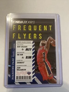 Zion Williamson 2020-21 Panini NBA aros viajero frecuente #4 - Imagen 1 de 2