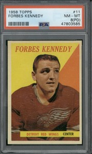 1958 Topps #11 Forbes Kennedy PSA 8