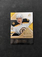 2009-10 UPPER DECK SP GAME USED MILAN LUCIC AUTHENTIC ROOKIE GOLD #ed 43/50