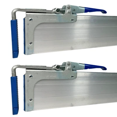 LOADCARE 2x Spannbrett Zwischenwandverschluss Klemmbrett Anhänger 1,50-1,80 m