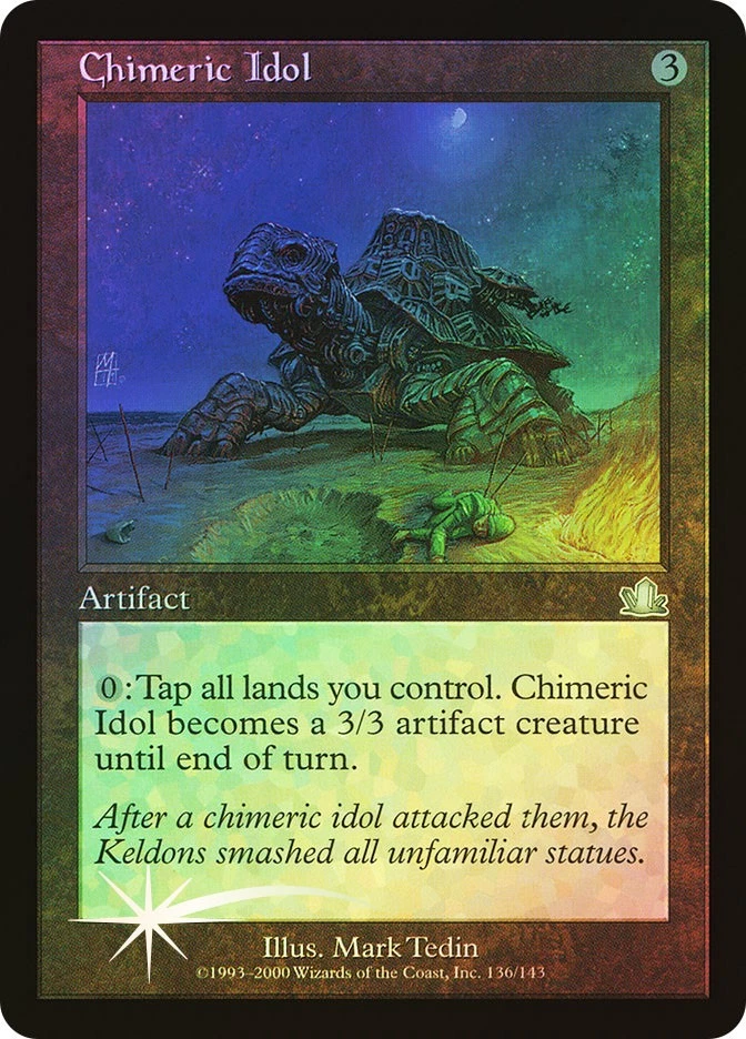 MTG FOIL Chimeric Idol  - Prophecy #136 - Image 1 of 1