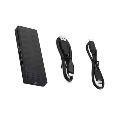 10Gbps Mobile SSD Enclosure Adapter Case Dual-in-One Design Hub+Hdd Enclosure - Image 1 of 4