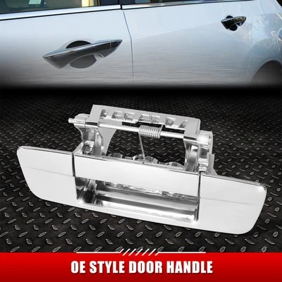 PARA 09-21 DODGE RAM 1500 500 3500 CROMO PUERTA TRASERA PUERTA TRASERA MANIJA SIN CERRADURA Foto 1 de 4