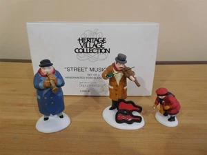 Dept 56 CIC Accessory - Street Musicians - 3 Pc Set - #56.55646 - Free Ship - Picture 1 of 1