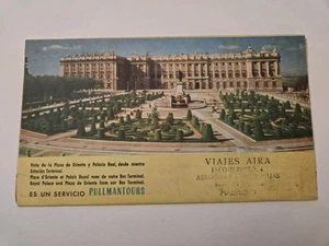 Vintage Pullman Tours Spain Travel Map Madrid & Andalucia Tours Bullfight 1960s - Picture 1 of 6