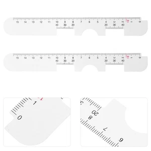 2 Pcs Pupil Distance Ruler Student Measuring Eye Distances Accurate - Picture 1 of 12