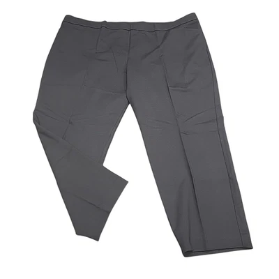 Pantalones de mujer Susan Graver Petite 3XP talla grande negros elásticos con bolsillos Foto 1 de 4
