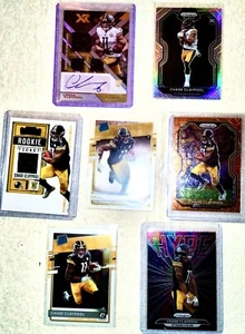 2020 Chase Claypool Rookie Patch Auto /199 lot - 7 total /6 RCs NM/MT-Notre Dame - Picture 1 of 15