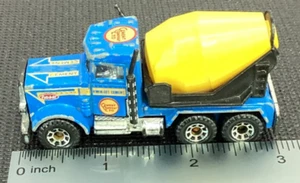 Matchbox SUPERFAST PETERBILT CEMENT CO. LTD BLUE TRUCK - Picture 1 of 7