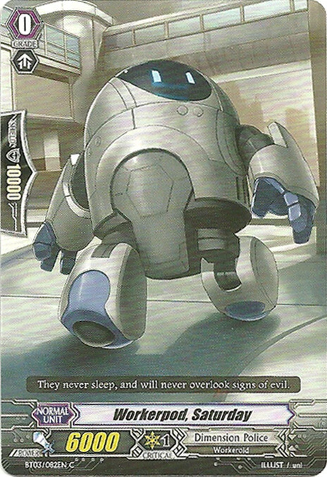 4 x Workerpod Saturday - BT03/082EN - C Near Mint / Mint, English - Image 1 of 1