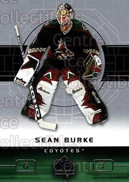 2002-03 SP Authentic #69 Sean Burke - Image 1 of 1