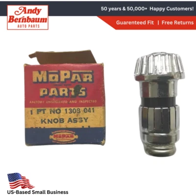 1951-1953 Chrysler DeSoto Front Seat Chrome Cigarette Lighter Knob 1308041 NOS. - Image 1 of 4