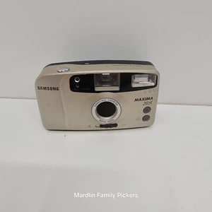 Cámara fotográfica compacta Samsung Máxima 20S 35 mm lente de 30 mm probada con estuche - Imagen 1 de 12
