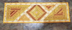 Tapiz de arte de pared vintage textil indio bordado a mano Boho Banjara - Imagen 1 de 7