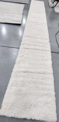 IVORY 2'-3" X 21' Back Stain Rug, Reduced Price 1172754181 SG151-1212-221 - Image 1 of 4