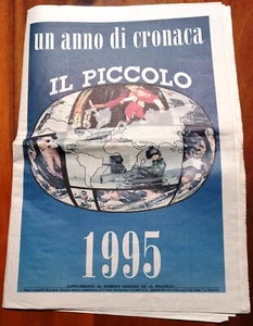 mx25 1995 TRIESTE - UN ANNO DI CRONACA - Supplemento de "Il Piccolo"  30/12/1995 - Foto 1 di 1
