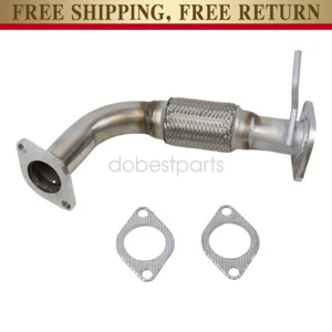 Exhaust Front Flex Pipe Fits: 11-15 Hyundai Sonata 11-16 Kia Optima 2.4L HYBRID - Picture 1 of 4