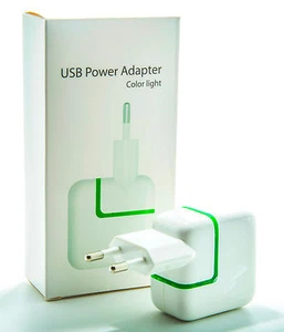fuente de alimentación USB Adaptador 2.1 A 10 W Cargador Cable de alimentación - Imagen 1 de 1