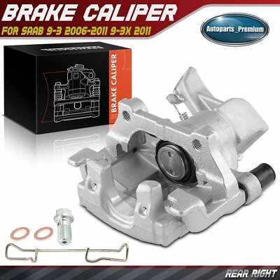 Задний правый пассажирский тормозной суппорт с кронштейном для Saab 9-3 2006-2011 9-3X 2011 - Изображение 1 из 4