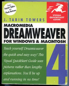 DREAMWEAVER 4 FOR WINDOWS Visual Quickstart Guide 2001 Peachpit Press - Picture 1 of 2
