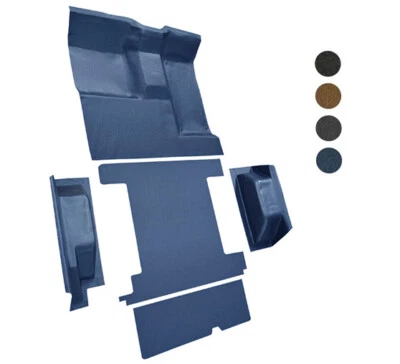 1977 Ford Bronco Heavy Duty Vinyl Flooring Mat Kit *Made in USA* Foto 1 de 4