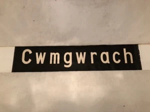 Neath Vintage Linen Bus Blind 60's 32"- Cwmgwrach - Picture 1 of 4
