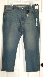 LEE Mens Extreme Motion Big and Tall Acid Wash Jeans 42x30 - Picture 1 of 9