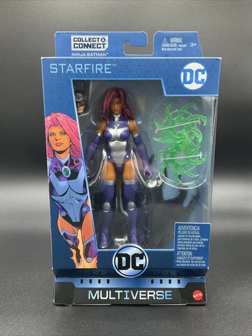 DC Multiverse Starfire Action Figure. BAF Ninja Batman Wave Cover