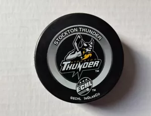 2006-07 Inglasco Stockton Thunder ECHL Official Game Puck - Picture 1 of 2