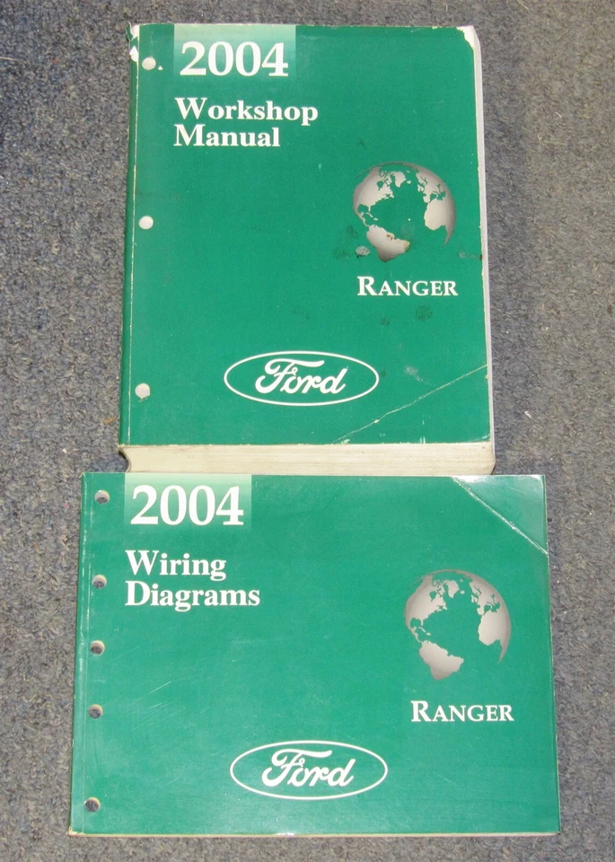 2004 Ford Ranger Truck Service Repair & Wiring Diagrams Manual Set - Image 1 of 1