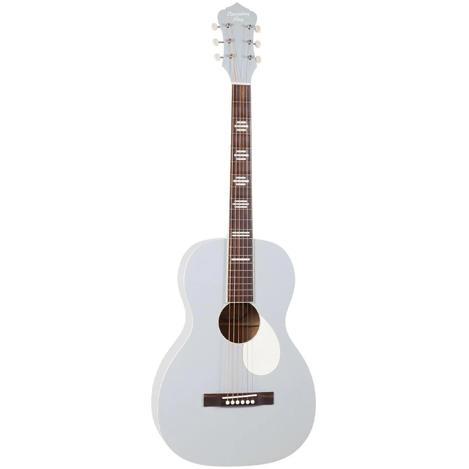 Recording King Dirty 30s Series 7 Single 0 Acoustic Guitar Satin Grey X8481