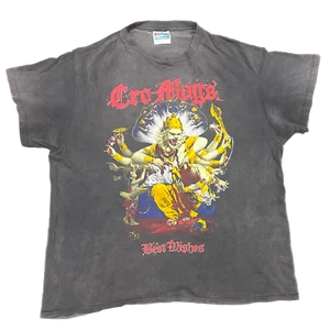 T-shirt vintage Cro-Mags "Giù ma non fuori" tour '89 - Foto 1 di 4