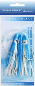 MIKADO RIG con 3 pulpos acabados atados montaje de bacalao estante de mar sistema de pilks - Imagen 1 de 1