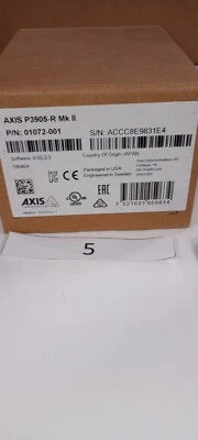 AXIS P3905-R MK II Extreme Weather Rugged Outdoor HD Network Dome Camera 1080p - Image 1 of 4