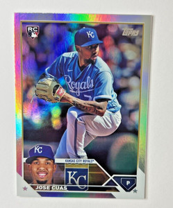 2023 Topps Update Series JOSE CUAS RC Rainbow Foil #US246 Royals