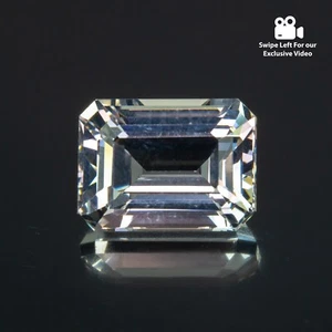5,60 CT einzigartiger seltener silberweiß unbeheizt 100 % natürlicher mexikanischer Danburit - Bild 1 von 5