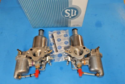 Pair Genuine SU Carburetors HS2  for 1967-1970 Triumph Spitfire Completely New - Image 1 of 2