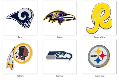 NFL Fan Foam 3D Magnet by FanFave -Select- Team Below Cover