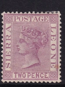 Sierra Leone 1883 2d Magenta SG25 - mounted mint - Picture 1 of 2
