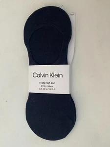2 Pairs : CALVIN KLEIN LOW CUT Trainer SOCKS BLACK UK 9-11 43-46 - Picture 1 of 3
