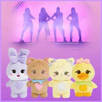 Bornpink KPOP World Tour Stuffed toy Doll, Jisoo Jenny Rose Lisa, Plush Pillow,