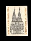 Germany Postwar Colgne 700 Years Cathedral Postcard, Stamp Cancel &amp; Auxiliary 5i