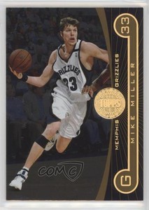 2005-06 Topps First Row Gold Rainbow /325 Mike Miller #45