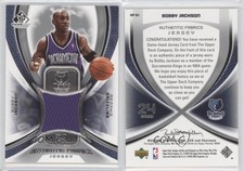 2005-06 SP Game Used Edition Authentic Fabrics Bobby Jackson #AF-BJ
