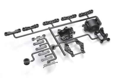 Kyosho LA209H Composite Rear Bulk Head Set (ZX-5) (TF-5) Plastic Parts rare part - Image 1 of 3