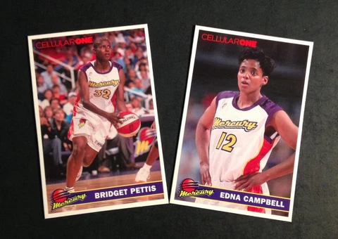 Phoenix Mercury WNBA Refrigerator Magnet Lot (4) Marlies Askamp Lisa Harrison Cover