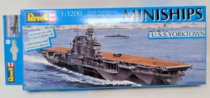 1/1200 SCALE REVELL 06807 MINISHIPS U.S.S. YORKTOWN - Picture 1 of 10